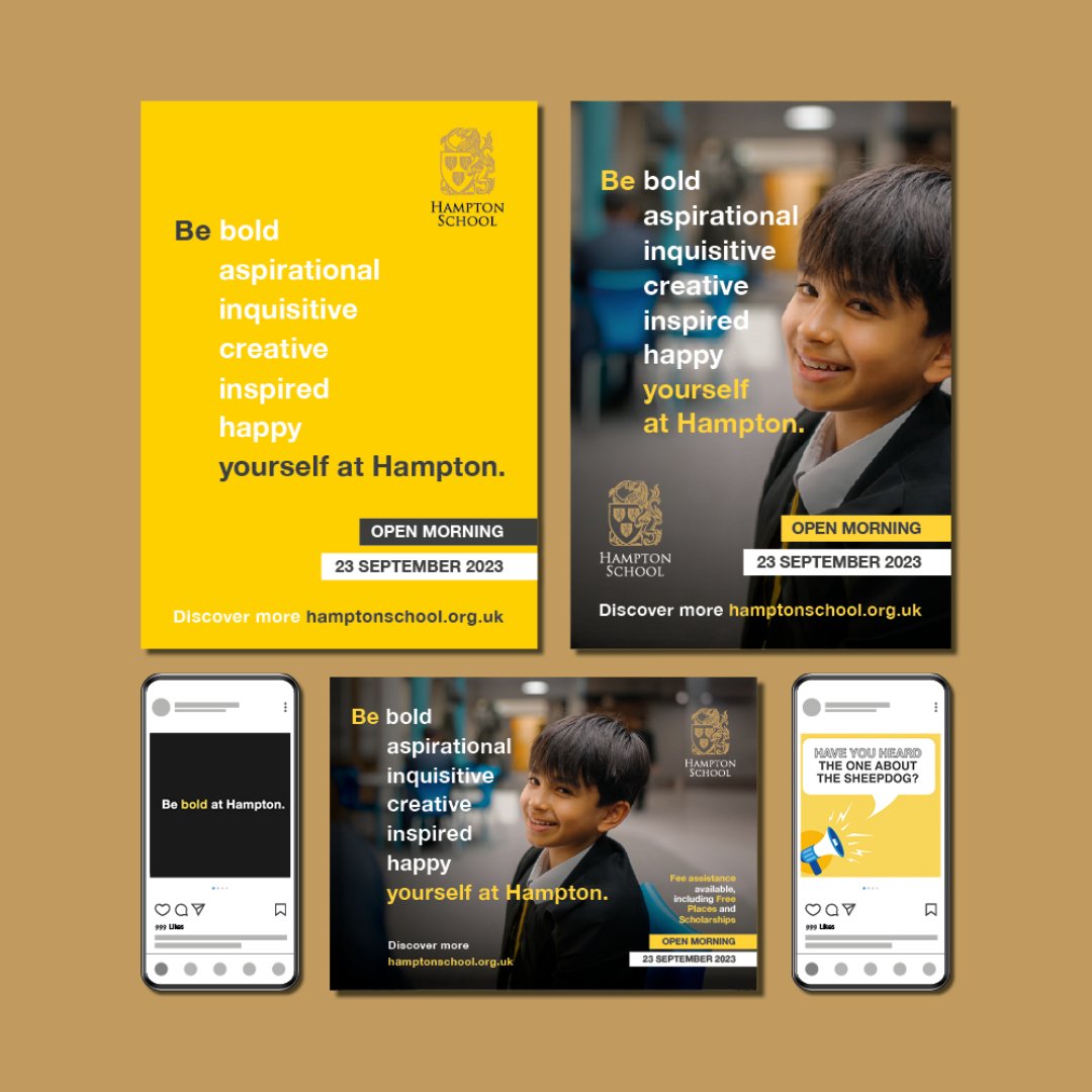 quantockstudio's tweet image. Did you know we create amazing ads for schools?

From photography and art direction to copywriting and messaging, our team has got it all covered! Our clients love the ads we create for them - they certainly get noticed!

#SchoolAds #MarketingForSchools #SchoolMarketing