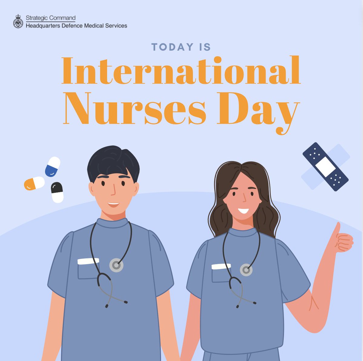 Let's take a moment to appreciate & celebrate the incredible dedication, compassion, & hard work of #Nurses around the world. Their selfless commitment to providing quality care & comfort to those in need does not go unnoticed. They play such a vital role in our healthcare 💙👩‍⚕️👨‍⚕️