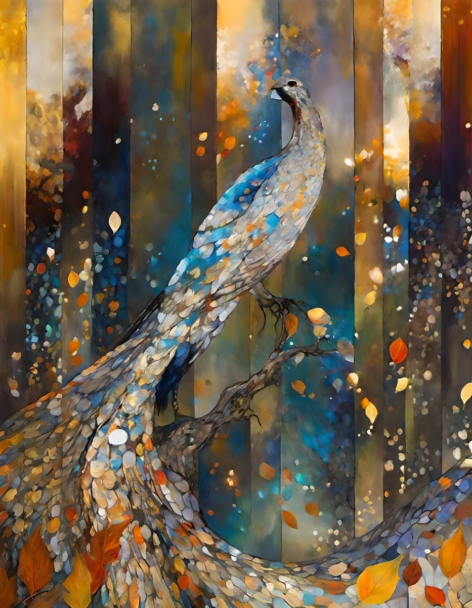 Bird of Klimt