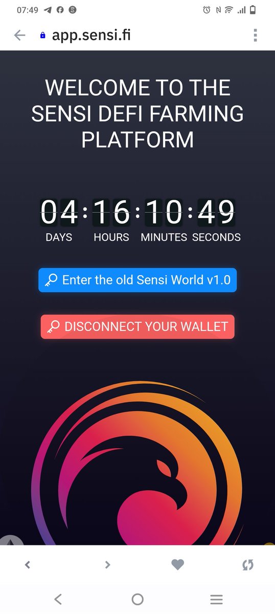 The clock is ticking… Explore #Sensi now before the SmartYield test launch countdown hits zero! Dive into the future of #DeFi and be part of the revolution. Don’t wait until it’s too late! 🔍🚀 #SmartYield #Sensi_Defi #CryptoInnovation #BTC #BNB #PancakeSwap #ETH #NFT #defi