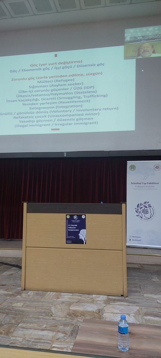 Ilgın Yılmaz'ın Kitlesel Travmalar konulu etkileyici sunumu ve Doç. Dr. Levent Küey'in "Kitlesel Travmalar: Zorunlu Göç ve Ruh Sağlığı" konulu tadı damağımızda kalan sunumuyla 2. günümüze başladık.