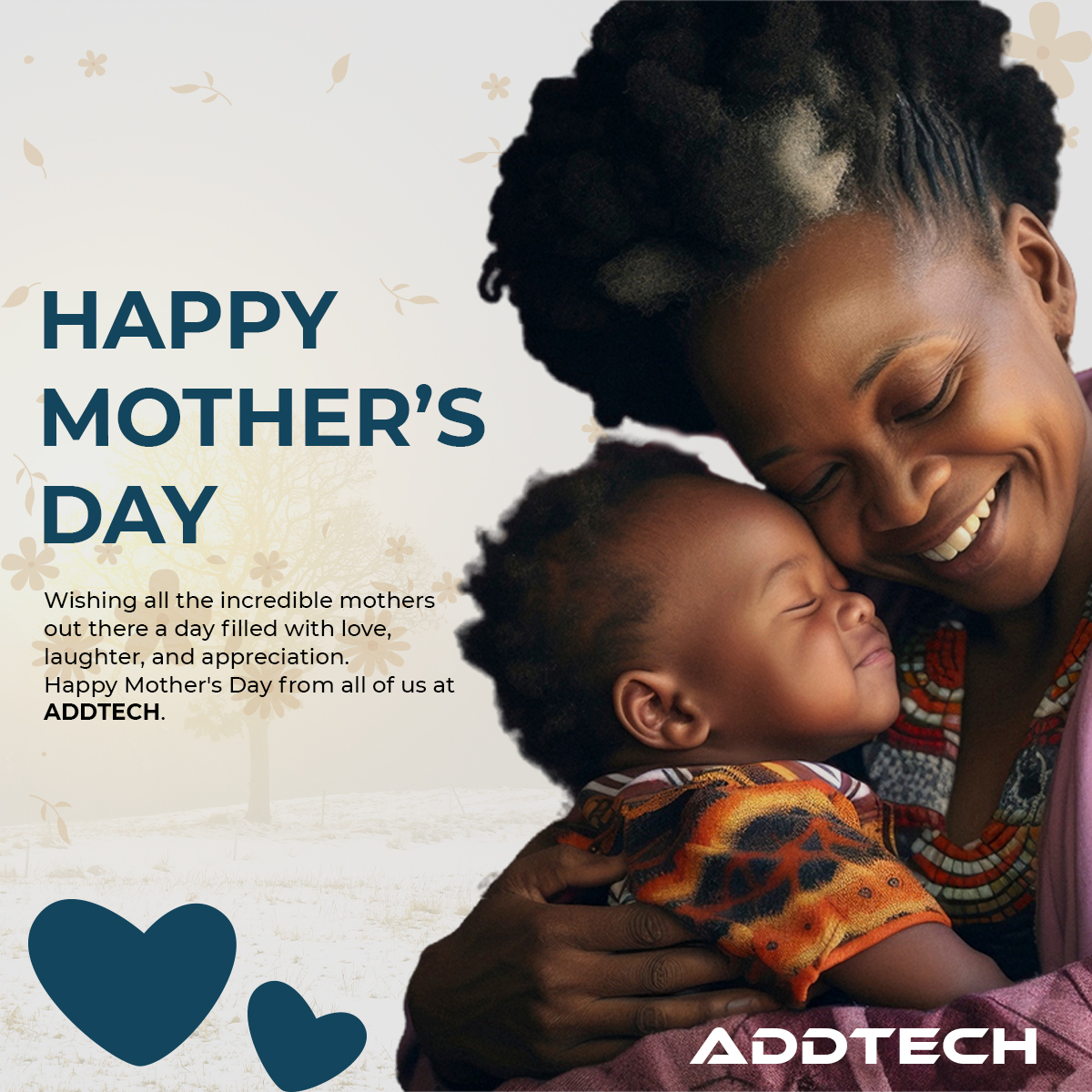 AddtechLimited's tweet image. Today, we celebrate the incredible women who shape our lives with boundless love and unwavering strength. Happy Mother&apos;s Day to all the amazing moms out there! Your dedication and nurturing spirit inspire us every day. 🌸💕 #HappyMothersDay #ADDTECH #CelebratingMoms