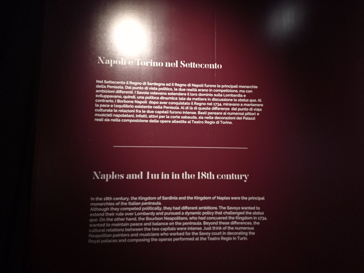 Questa cosa mi fa' ridere. Oggi sto a @LaVenariaReale a vedere la mostra su Capodimonte. Sarò a @Capodimonte_mus tra una settimana 😅