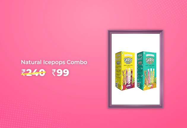 Get Natural Icepops Assorted Flavour Combo @ Rs 99 Worth Rs 240 only on BuyKaro!

Shop Now!
bitli.in/CtMpfKK