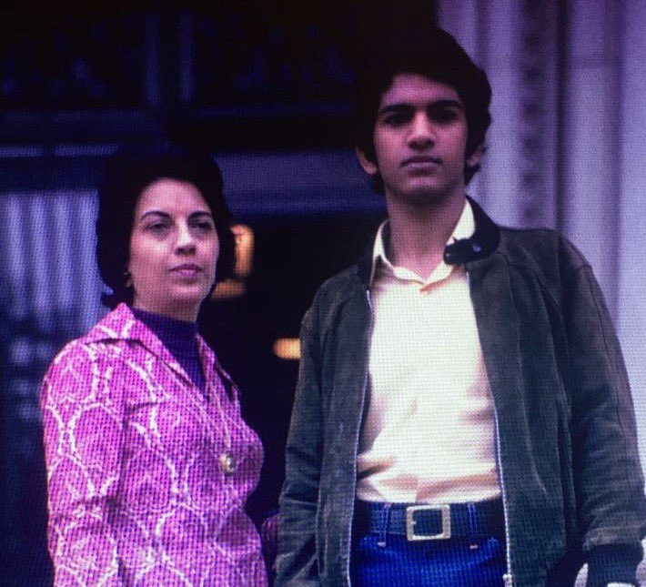 Back in 1977. 
Just before I left for college.

My mother wasn’t looking into the camera;
As usual she was gazing into the distance…trying to envision her childrens’ future, hoping that a good education would be their passport to success—and happiness.

Happy #MothersDay  Ma.…
