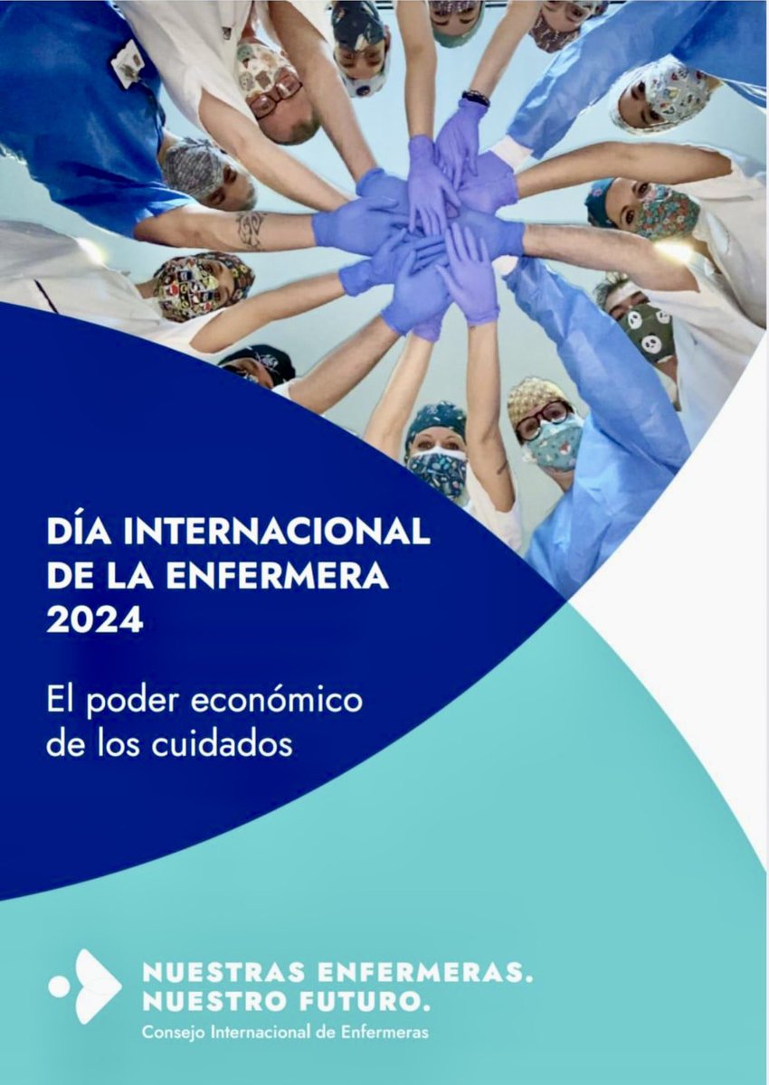 Feliz día a tod@s l@s enfermer@s del mundo que cada día y desde cada puesto danos lo mejor para nuestros pacientes y para mejorar nuestros sistemas sanitarios. #somosclinico #CIE #CGE