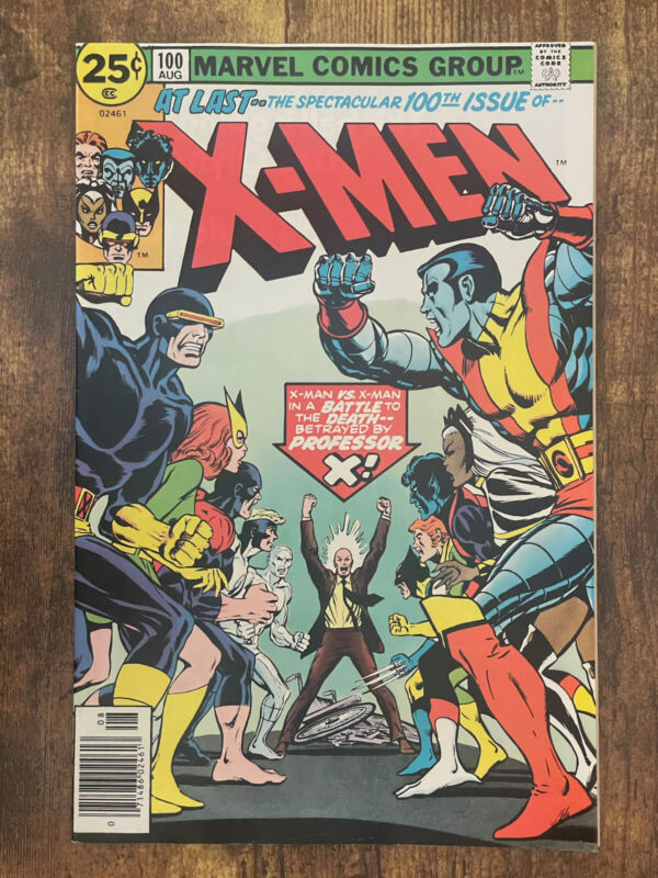 X-Men #100 - STUNNING HIGH GRADE - Old Team vs New Team - Marvel Comics 1976

Ends Mon 13th May @ 12:21am

ebay.co.uk/itm/X-Men-100-…

#ad #comics #marvelcomic #imagecomics #DCComics