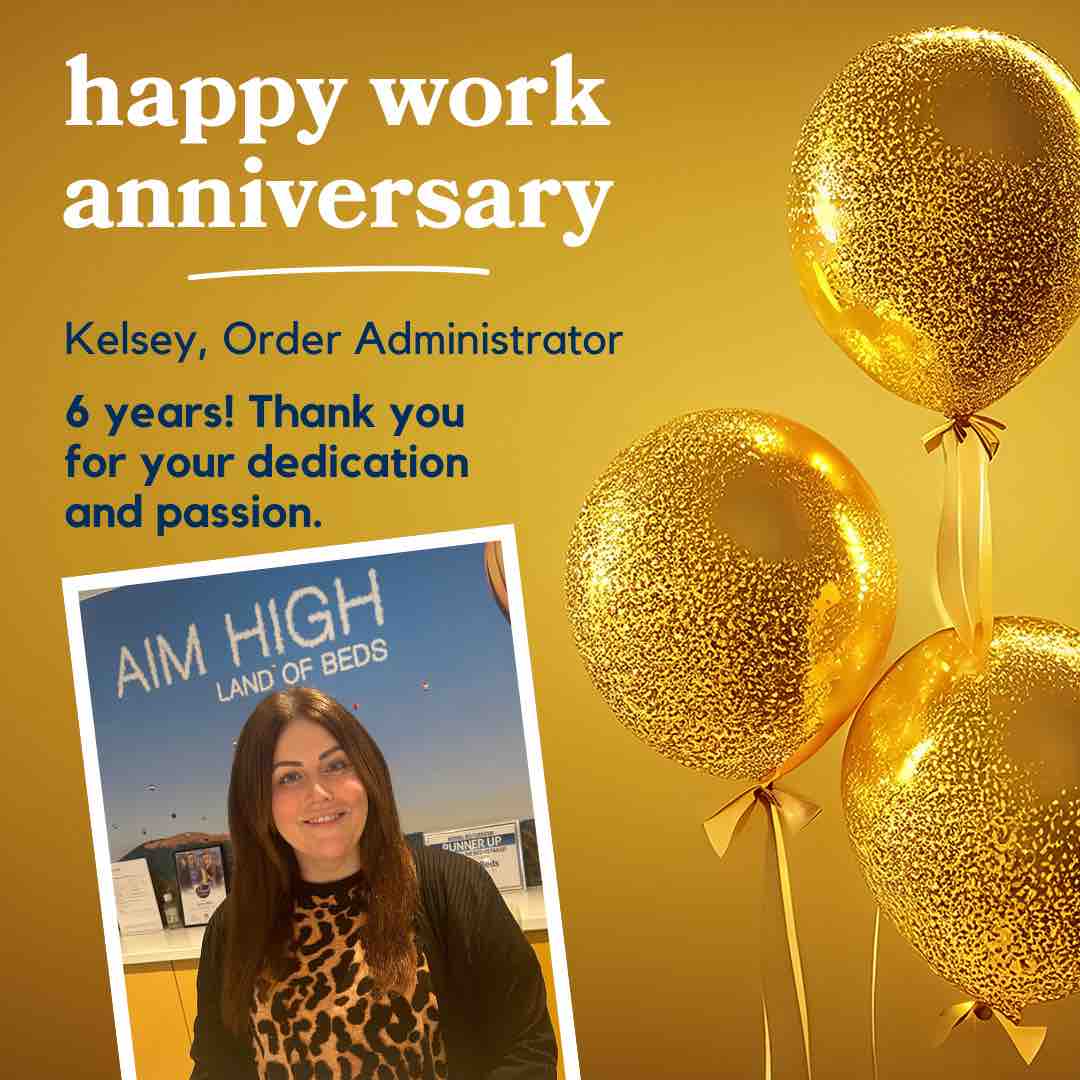 Happy 6th anniversary, Kelsey! Thank you for your unwavering commitment and positivity - you really do light up our office. Here’s to many more years of working together!

#teamworkmakesthedreamwork #staffappreciation #workanniversary #thanks