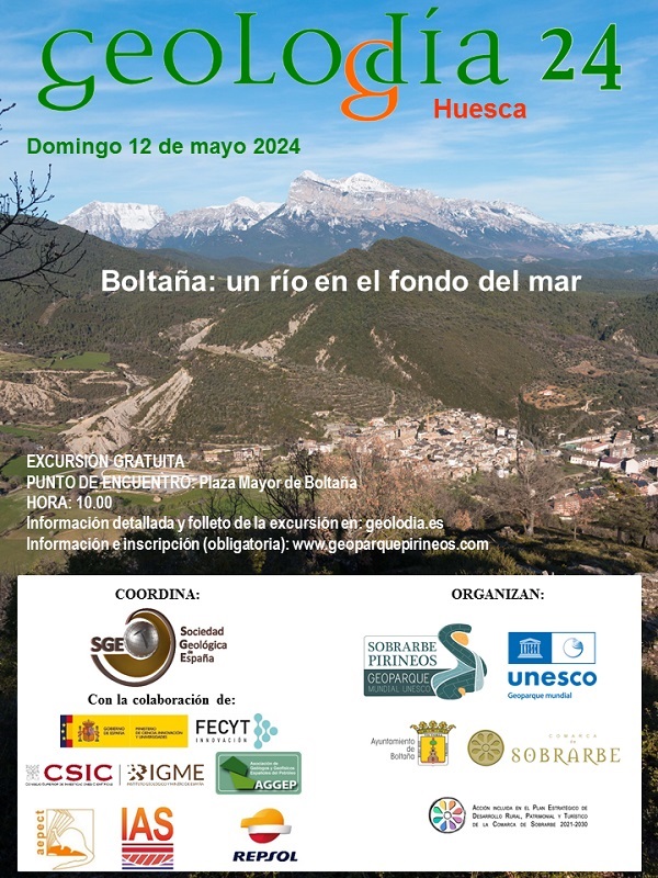 AGENDA | El Geoparque Sobrarbe-Pirineos celebra este domingo el Geolodía de 'la provincia de Uesca' 2024, con un recorrido por el casco urbano de Boltaña