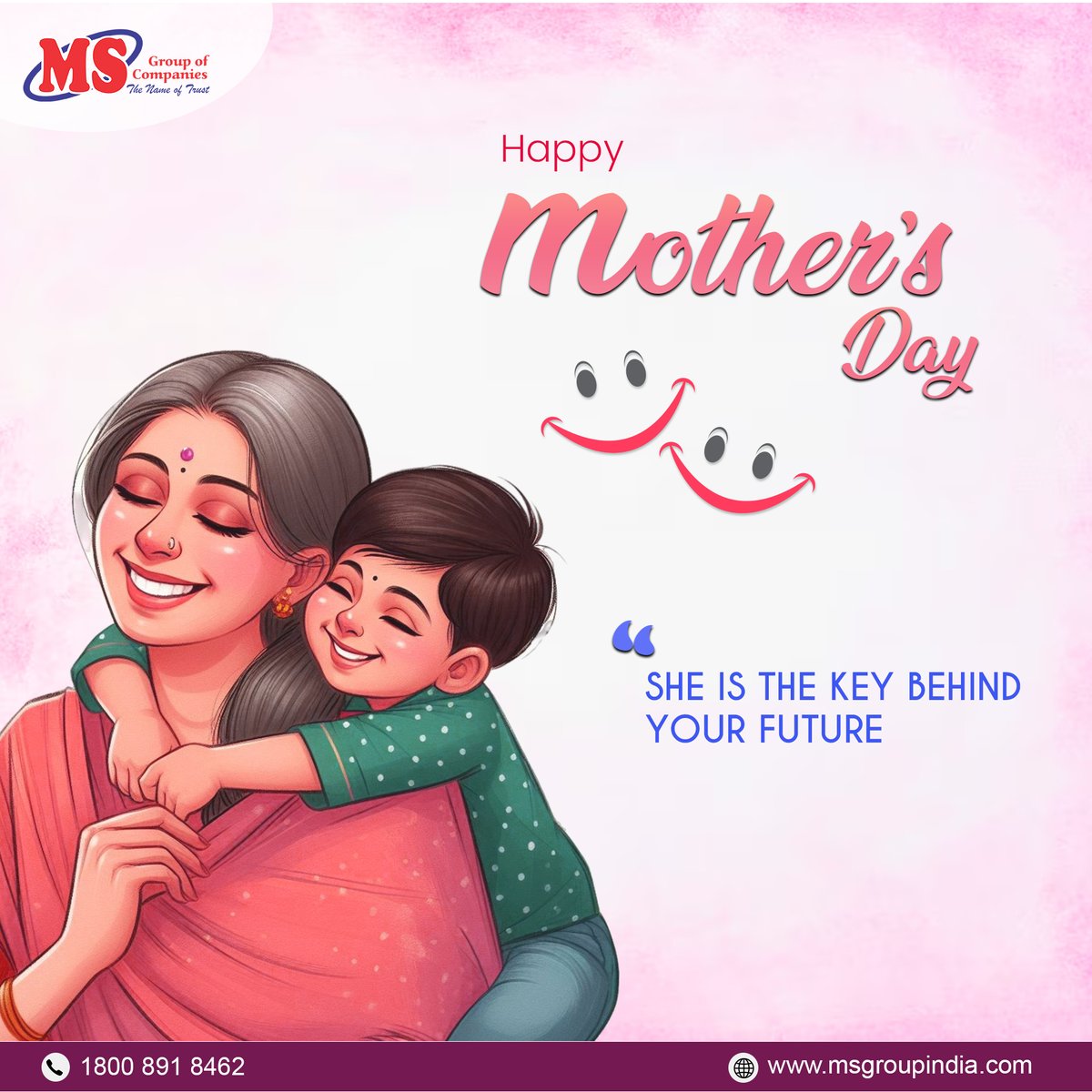 ms_group_india's tweet photo. A mother's love is the closest thing to God's love manifested on earth. - Jhumpa Lahiri
.
Happy Mother's Day
.
#MothersDay #ThankYouMom #HappyMothersDay #MothersDay2024 #MomLove #ThankYouMom #happymothersday2024 #MSgroup #MSgroupofcompanies https://t.co/zzZY8akPvC