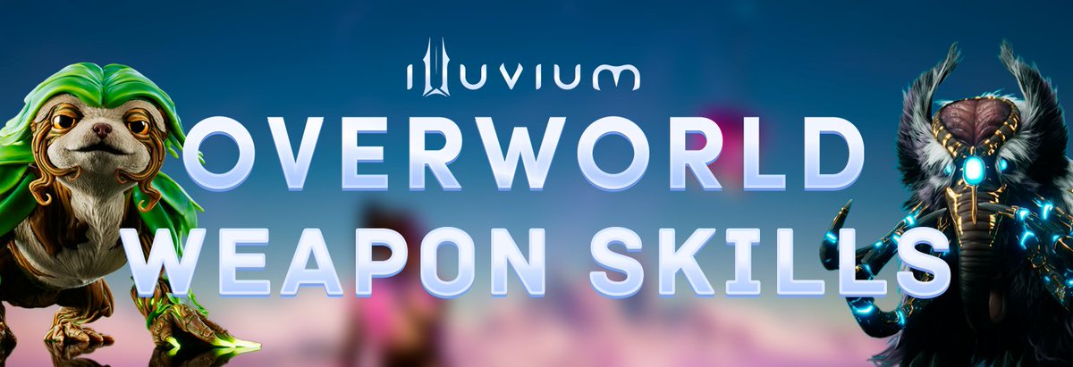 All of @illuviumio weapons in overworld mode I crafted all weapons to show you how they work, and compiled a little top, from worst to best. Read this thread to find out ⬇️ #Illuvium #ILV #PB4