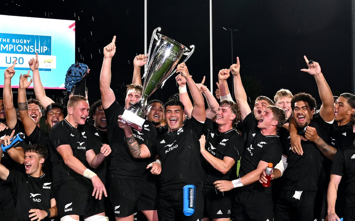 Congratulations to the New Zealand U20 rugby team on winning the inaugural Rugby Championship Under 20 Tournament on the Sunshine Coast! #babyblacks #trcu20 #undefeated #champions