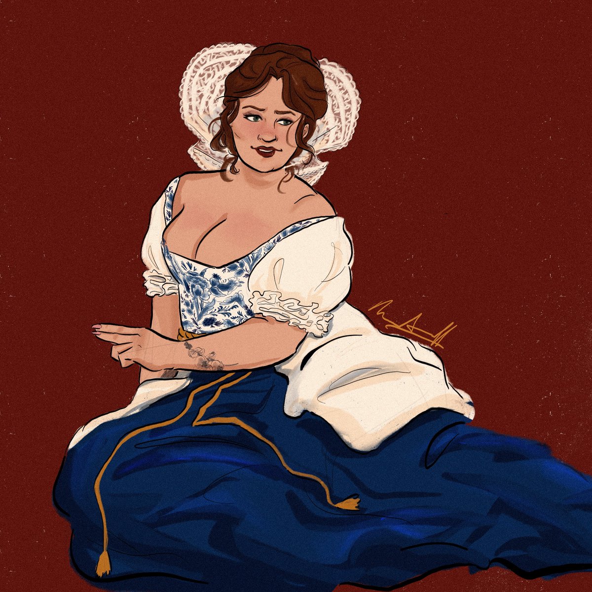 nina by doodlesnoff on instagram!