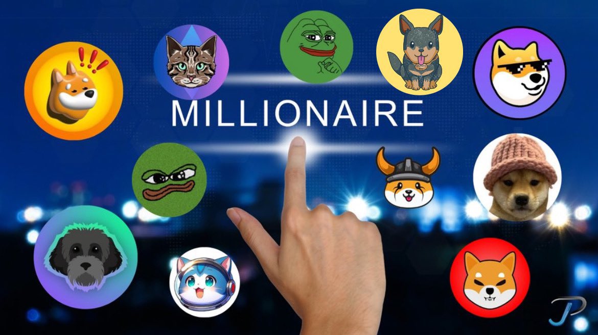 Which #Memecoin will make you a Millionaire this year? 👇