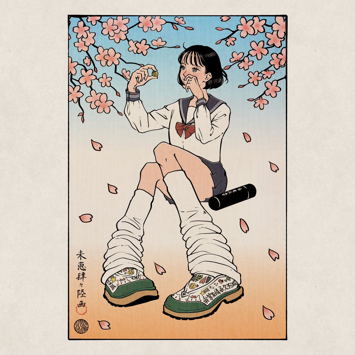 靴デザイナーでグラフィックデザイナーでイラストレーターです!
和っぽいファッションイラスト描いてます👠
オリジナルの靴デザインと、たまに気まぐれで書く短歌的なものにも注目して見てみてほしい〜💪

#フォロワー1万人以下の神絵師発掘したい 
#絵柄が好みっていう人にフォローされたい… 