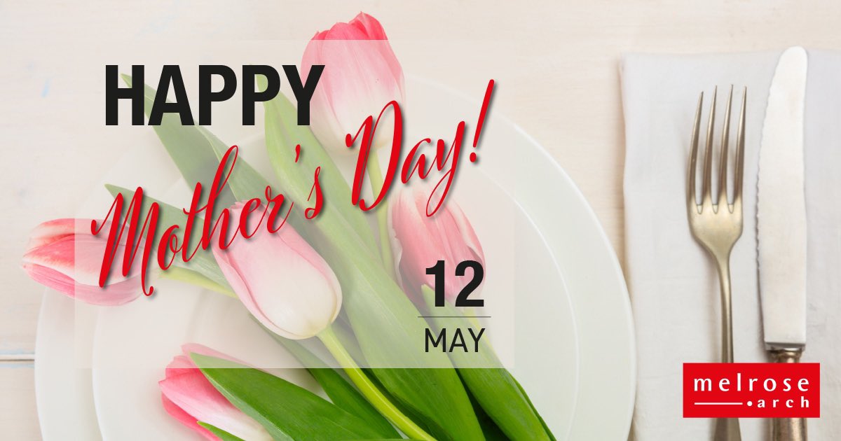 To all the hardworking mothers out there - whether you're juggling a career, taking care of the kids at home, staying active, teaching, keeping up with the latest trends, or just taking it easy - may your day be full of joy and happiness. With love from Melrose Arch. #mothersday