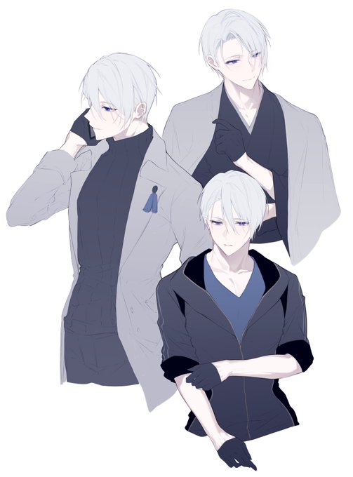 「grey jacket」 illustration images(Latest｜RT&Fav:50)