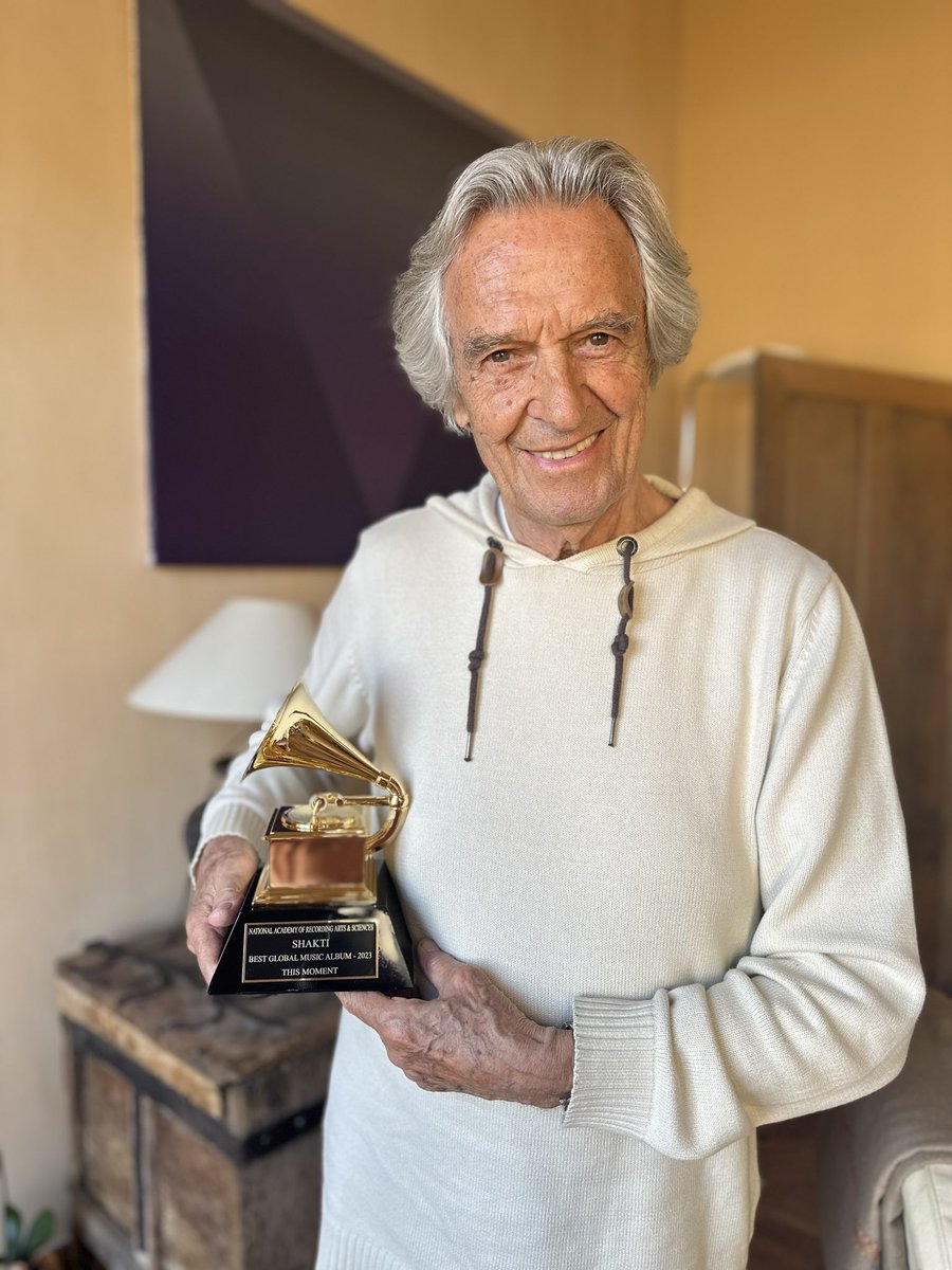 Grammy arrived !!! Very honored and grateful !