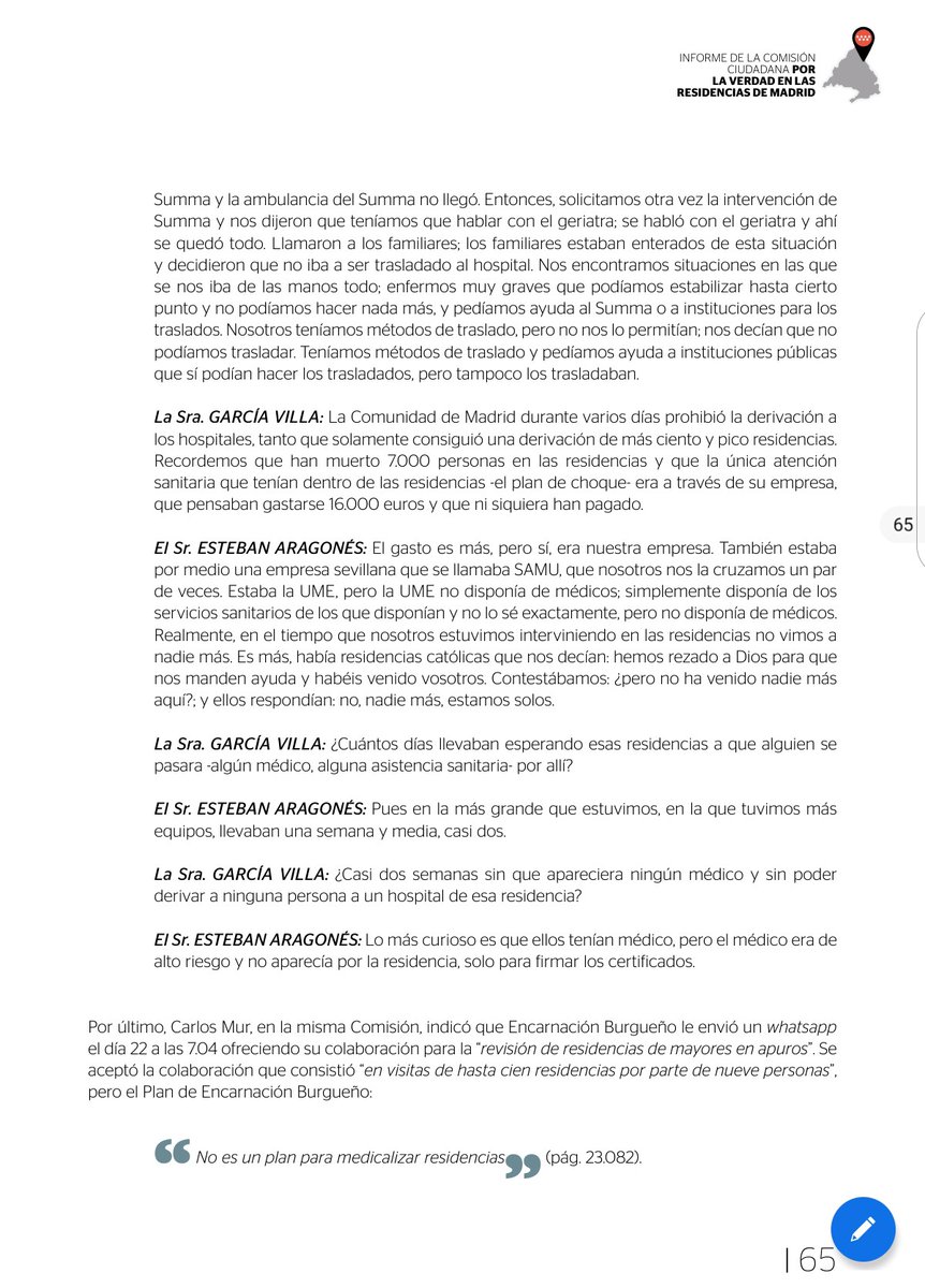 #NoOlvidamos 🖤Aquí hoy se puede leer toda la declaración del Sr. Esteban Aragonés y que la contratación de la Sra. Burgueño no sirvió para nada. #ExigimosInvestigaciónResidenciasYA