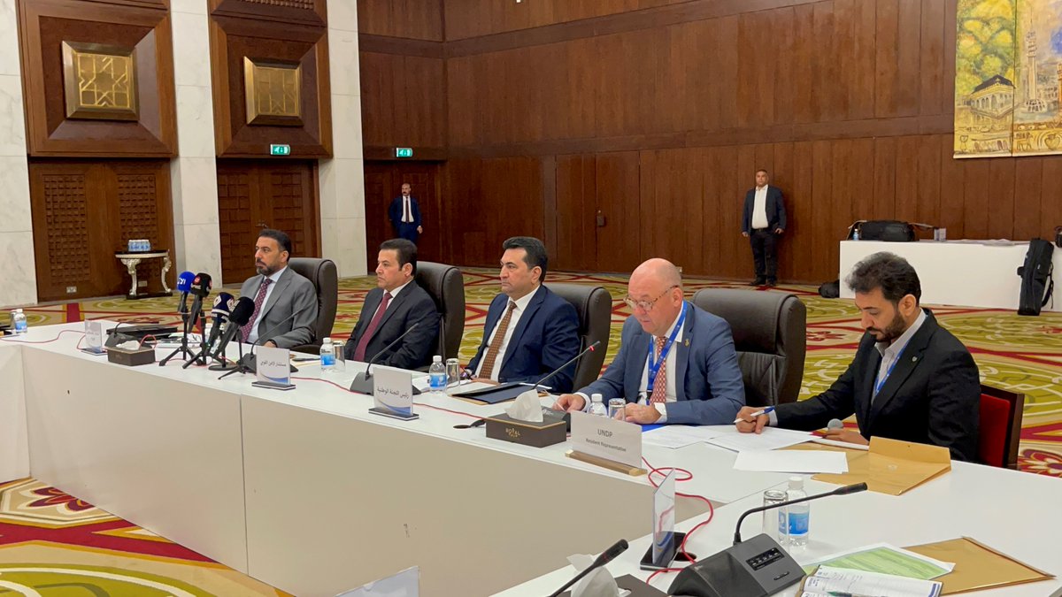 Congratulations to the Government of #Iraq’s Office of National Security Advisory (ONSA) on the tremendous progress made in addressing #PVE at the Governorate level. Thanks to our collaborative efforts – progress was made through: ▶️ Town Hall meetings. ⤵️
