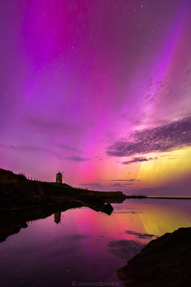 Another #Auroraborealis  photo from the other night, St Monans, Fife. Many photos still to come 📷

#auroraborealisUK 

#LoveFife #eastneuk #Scotland #PHOTOS