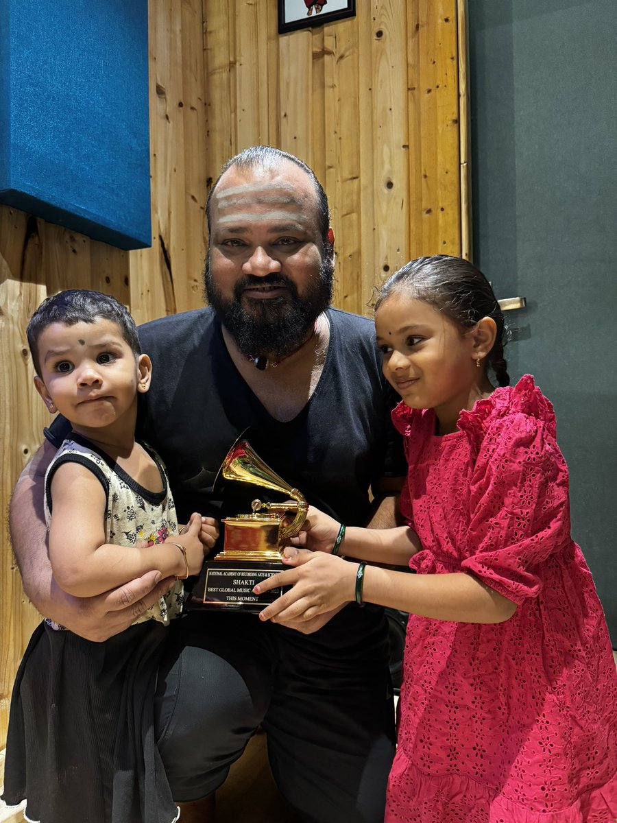 Holding my Grammy while my family cheers me on is the culmination of countless dreams &amp; endless support. Their love &amp; belief in me made THIS MOMENT possible &amp; I couldn’t have done it without them. 
The greatest reward is sharing this joy with the people who mean the world to me❤️