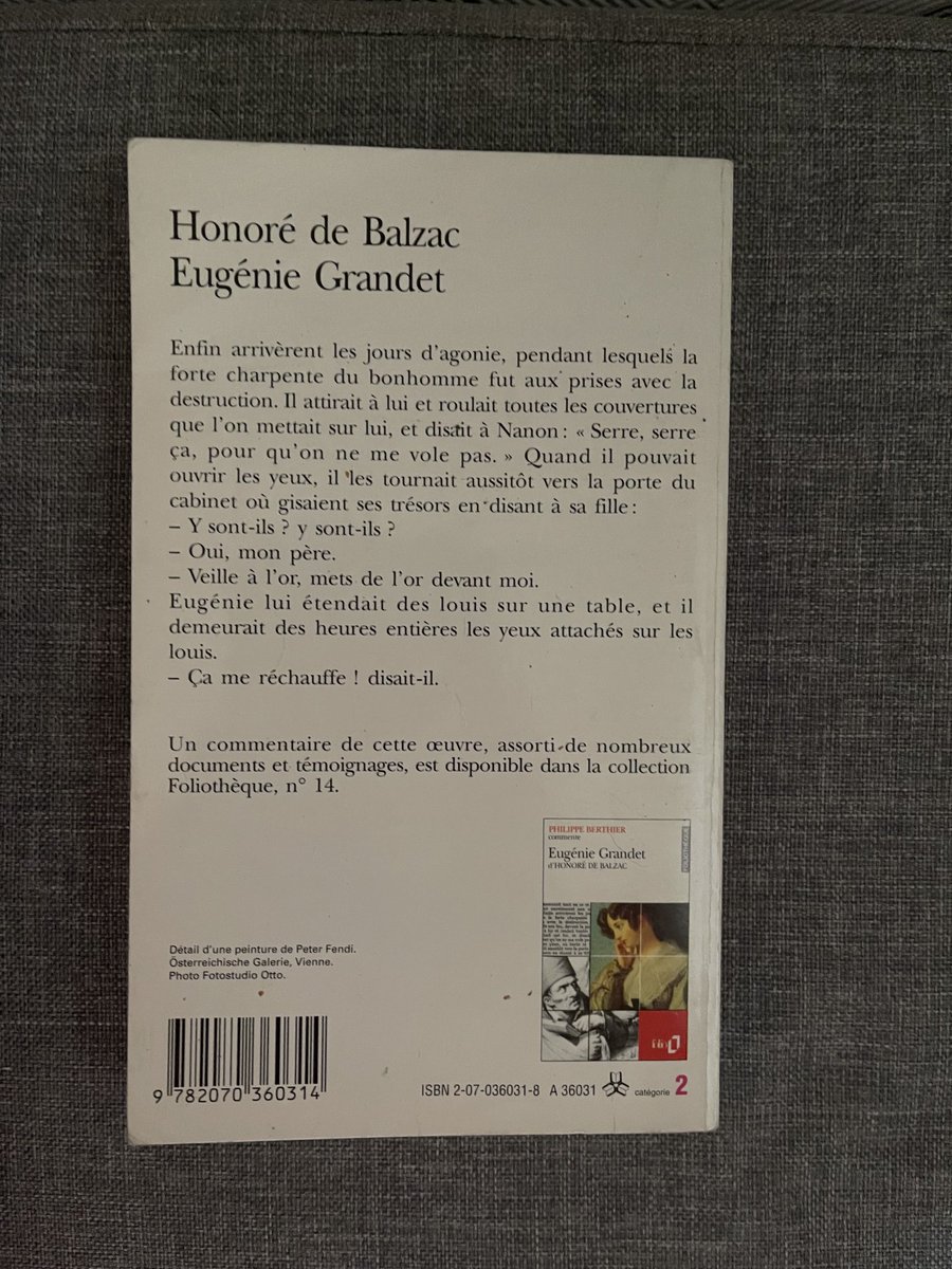 Honoré de Balzac
Eugénie Grandet (1833)
#lecture