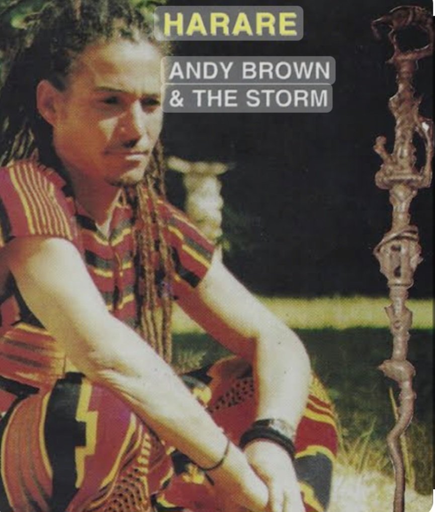 This is Andy Brown. He was one of Africa's finest musicians. I was privileged to be his friend and manager for many years. We did 3 world tours. Played with Eric Clapton, Tracey Chapman, Pearl Jam, Baba Maal, Salif Keita, and many more. A part of my life I seldom mention. RiP bra