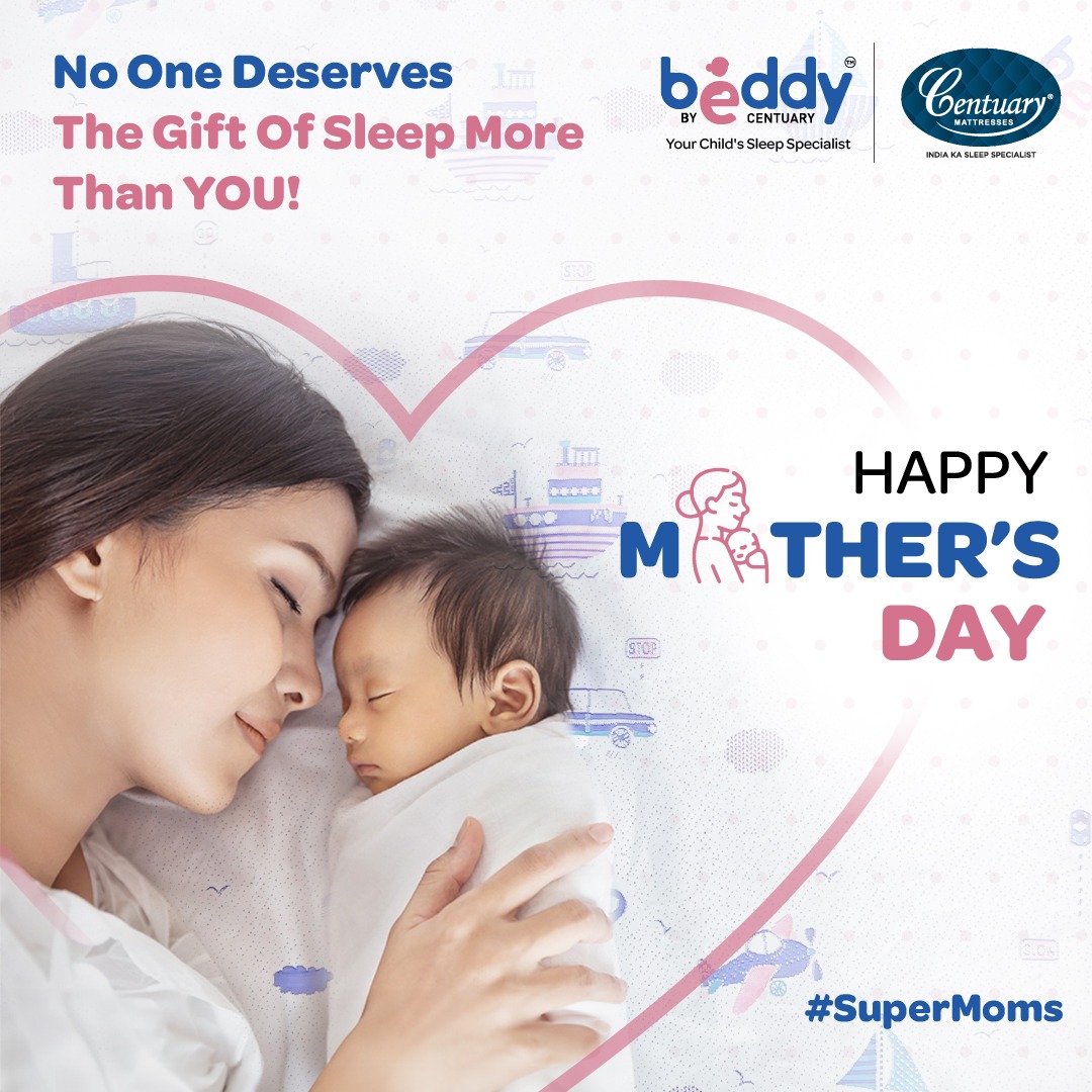 Mothers around the world are always worried about their little one's sleep. It's this love and care we celebrate this #MothersDay 💖 

Thank you to all the #SuperMoms out there.🫂🤱

#Beddy #BeddyByCentuary #CentuaryMattresses #Mom #MothersDay #MomandBaby #NewMom #Mother #Baby