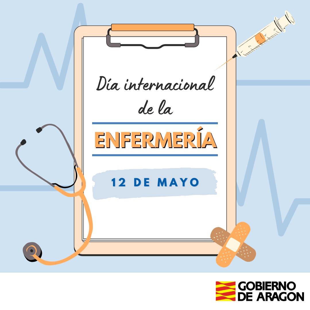 🩺💉🩹 Más de 7.000 profesionales de Enfermería están colegiados en Aragón. 🩵 El departamento de Sanidad apuesta por su papel sustancial en nuestro sistema de salud para el desarrollo de todas sus competencias. Nuestra enfermería. Nuestro futuro.