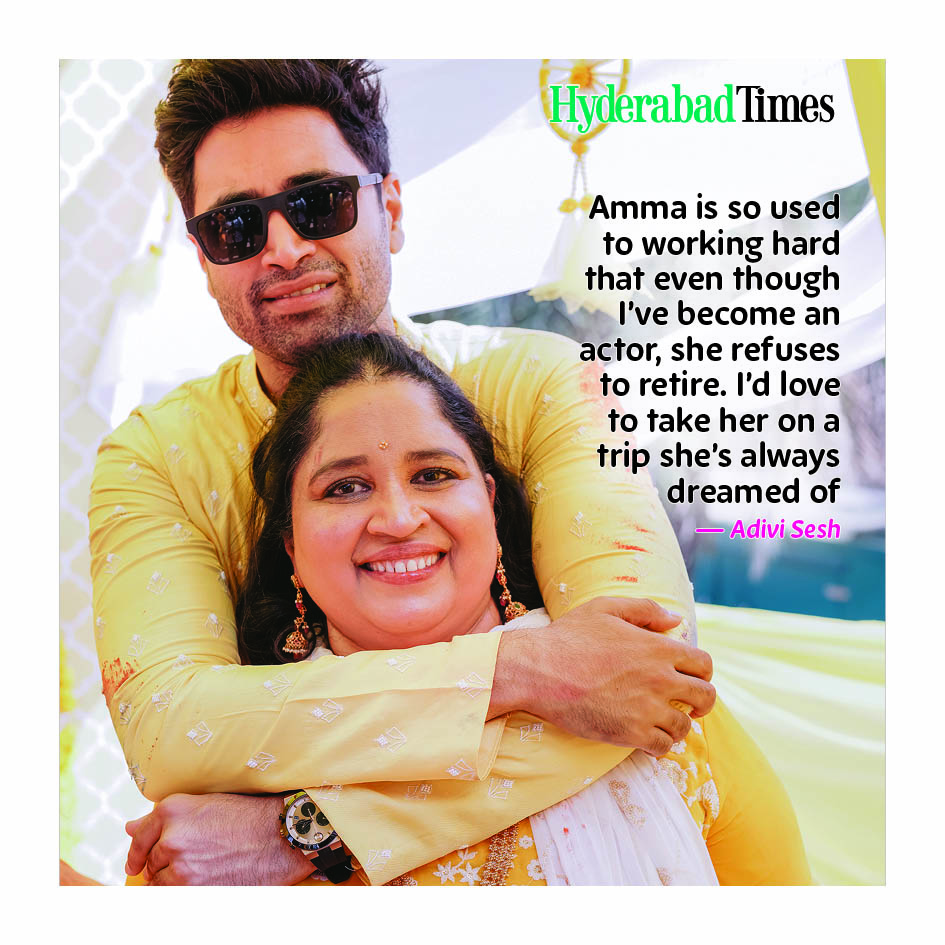 In an interview with Hyderabad Times for #MothersDay, Actor @AdiviSesh and his mother Bhavani Adivi open up about the unique bond they share. Read here: toi.in/TPd3KY/a24gk