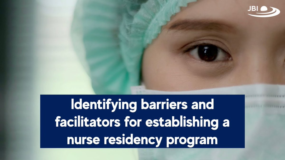 This short video summarises the editorial, 'Identifying barriers & facilitators for establishing a nursing residency program: a first step to tackling new graduate nurse attrition'. ow.ly/c78650PgPwT @RaySamuriwo #OurNursesOurFuture #IND2024