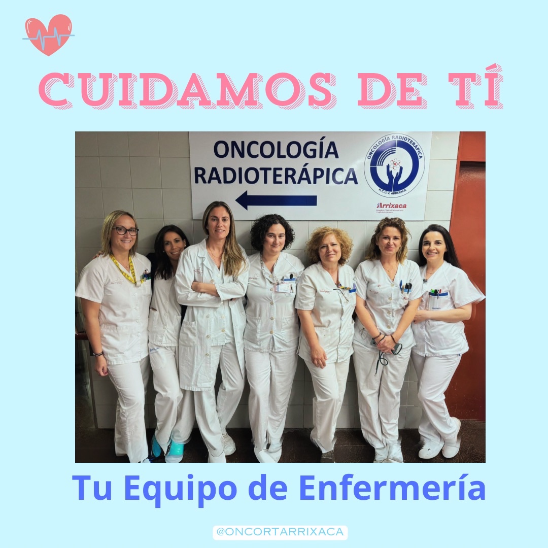 Hoy celebramos el Día Internacional de la Enfermería. 🫂 Gracias por ser un pilar fundamental en el cuidado de nuestros pacientes. ☢️ Tratamos el cáncer y cuidamos de ti. 💕