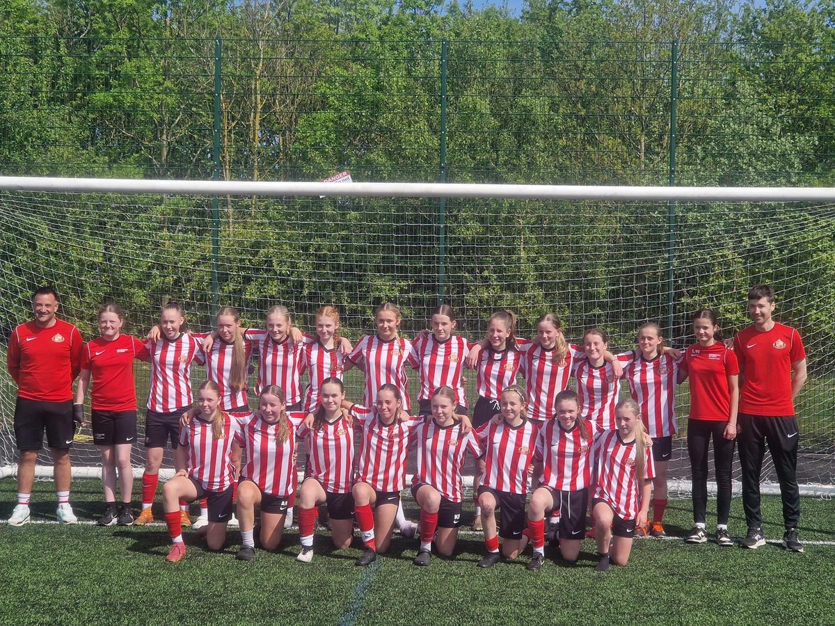 🌟 Our Under-14s won the Junior Premier League North Division yesterday, and will play in the national finals next week!

Great achievement, Lasses! 👏

#SAFCWomen