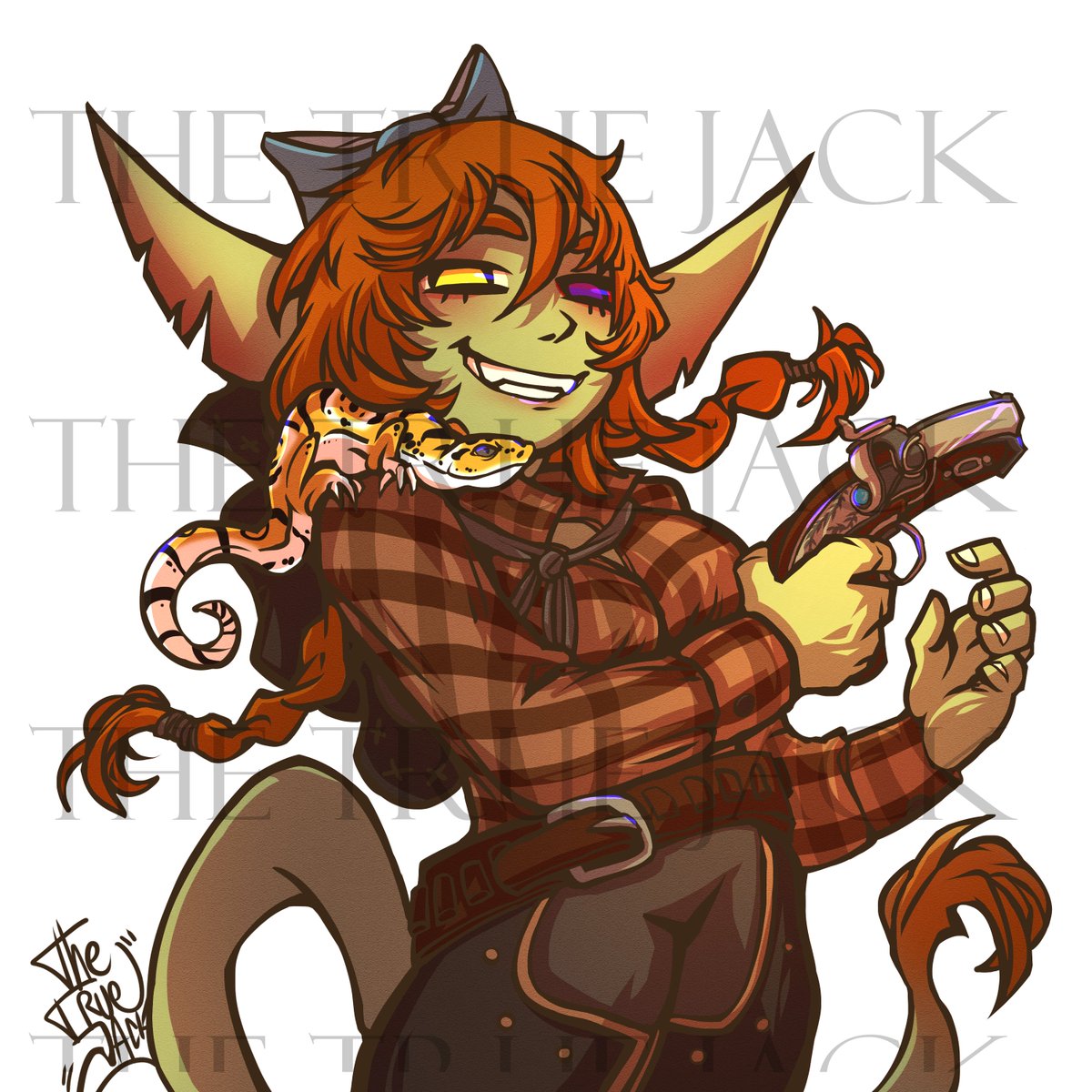 Artists and commissioners! Show me the best commission you've made/received! I want to see some pretty art of pretty ocs! Here's one of the lastest ones I made on Vgen! 🦎 to join the waitlist > vgen.co/TheTrueJack #DnDcharacter #VGenOpen
