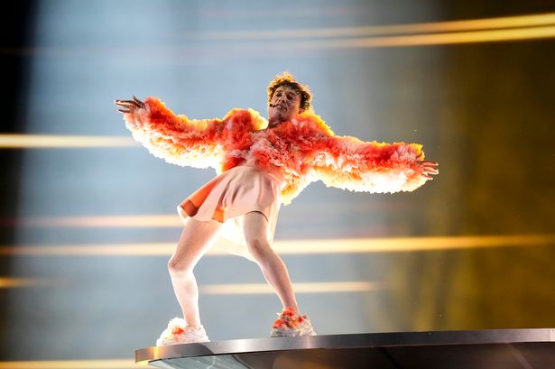 vincent_zegel's tweet photo. 🇨🇭
Placenta membranes costume.
Placenta birth trust The Coin Code.
The "Persona" Code.
.
"Nemo is Latin for "nobody". Legal entity for your #ID, #passport, #driverslicense & #bankcards
.
"Nemo of Switzerland performs The Code (Image: AP)"
.
#BIS #Switzerland #Eurovision2024 https://t.co/FB5Izgicv2