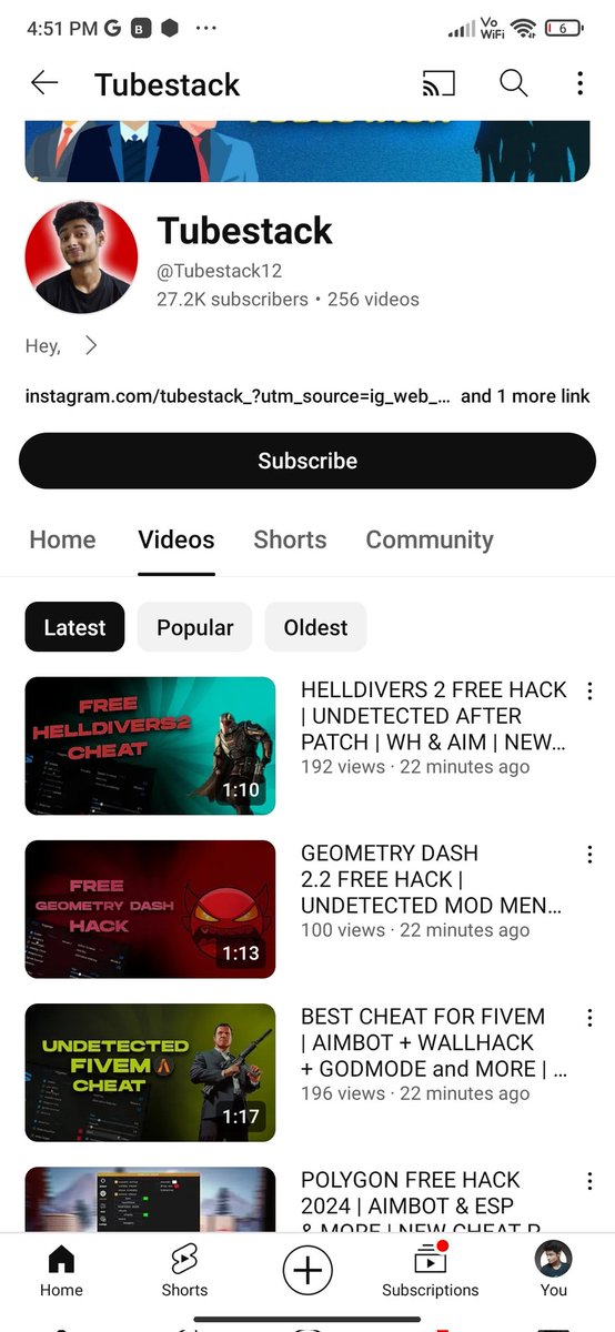 My channel has been hacked 🥲 please help me please 🙏 

Hacker ne pure channel ki aisi taisi kardi 🥲🥲 please help @YouTubeIndia @YouTube @YouTubeCreators @YouTubeGaming @YouTubeFanfest @mythpat @NeonMan_01 @RealMaxtern @AbhishekMalhan4 @glowkus @lakshayonly @ashchanchlani