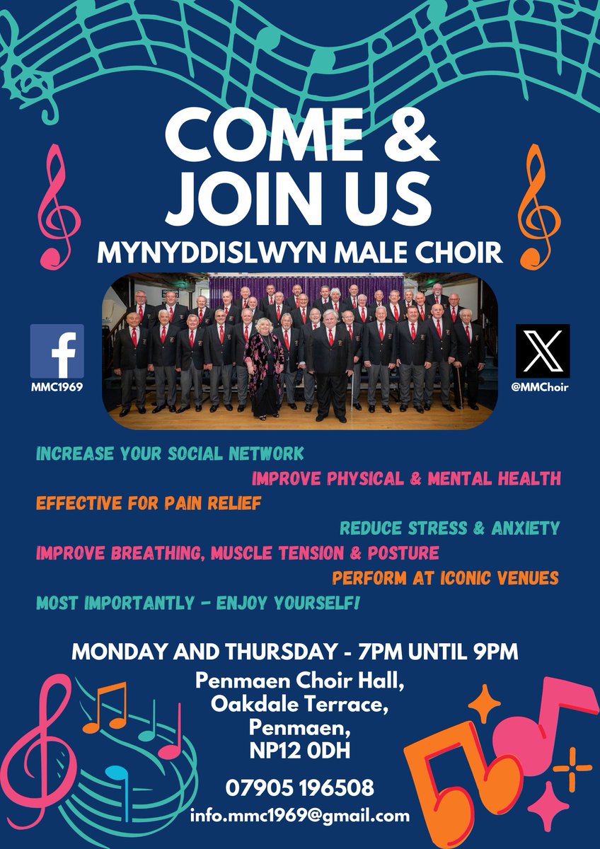 Mynyddislwyn Male Choir tweet media
