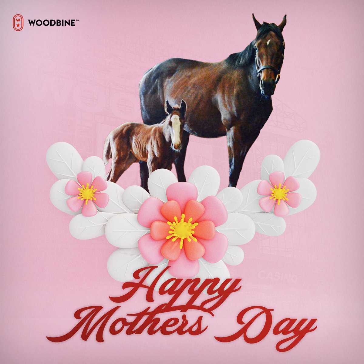 Happy #MothersDay from all of us at Woodbine Entertainment 💖