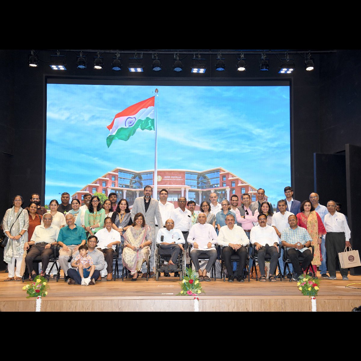 Chanakya University (@chanakyauni) on Twitter photo A momentous occasion for #ChanakyaUniversity as the visionary Dr. <a href="/kiranshaw/">Kiran Mazumdar-Shaw</a> graced the inauguration of the Chanakya School of Biosciences. Her esteemed presence and guidance will elevate our institution to global excellence in biosciences research. A momentous occasion for #ChanakyaUniversity as the visionary Dr. <a href="/kiranshaw/">Kiran Mazumdar-Shaw</a> graced the inauguration of the Chanakya School of Biosciences. Her esteemed presence and guidance will elevate our institution to global excellence in biosciences research.
