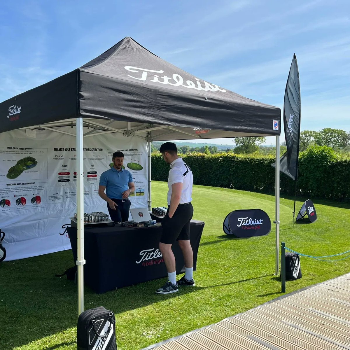 Great to have @TitleistEurope with us yesterday providing insights into this year's full lineup of Golf balls. #1ballingolf #golfball #golf