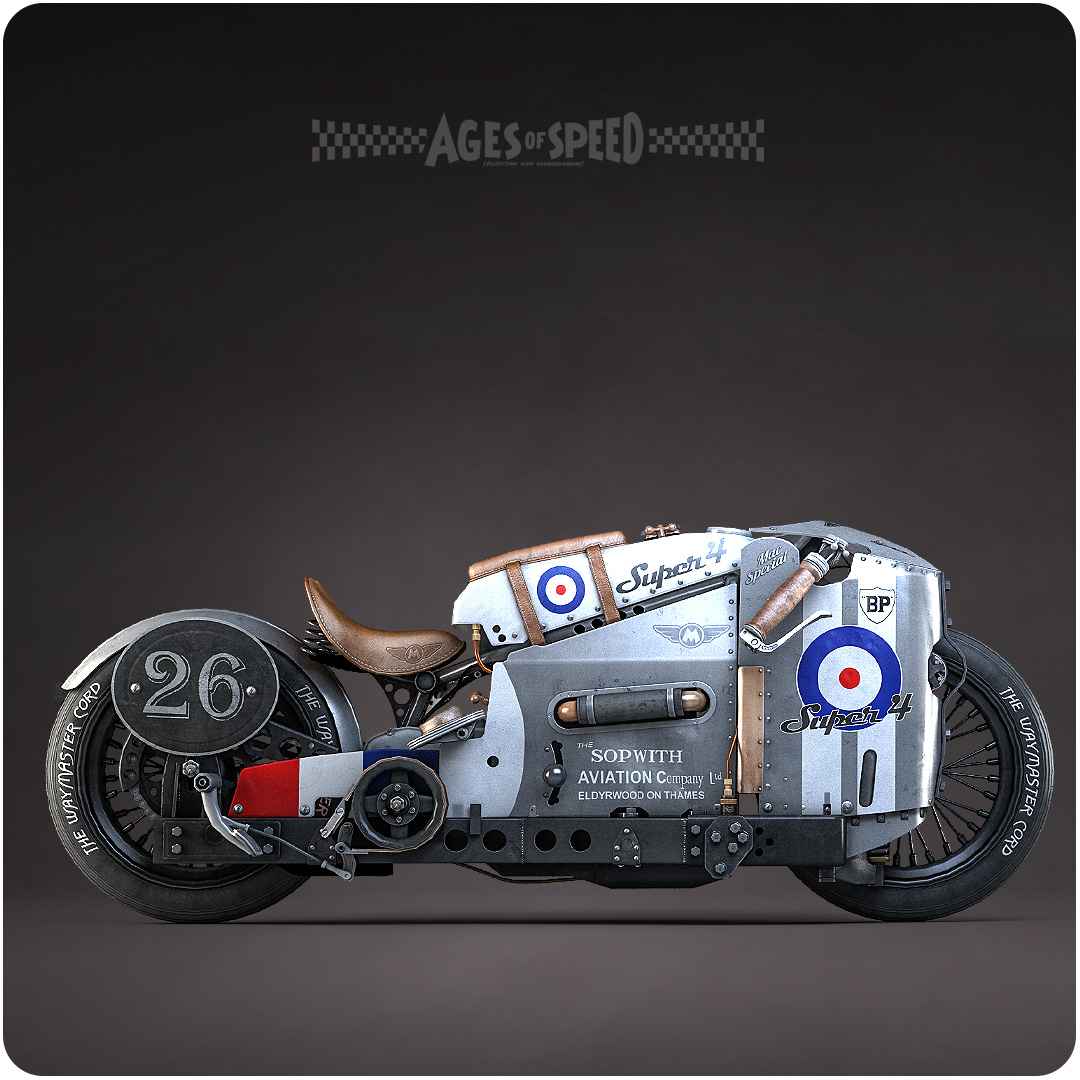 If Tommy Sopwith had raced bikes.  #caferacer #motorcycle #motorcyclelife #motorcycles #caferacerlovers #caferacer #motorbike #classic #caferacerporn #classicbike #bikeporn #vintage #vintagebike #racingbike #boardtracker #boardtrackracer #boardtrack #brooklands #simracing