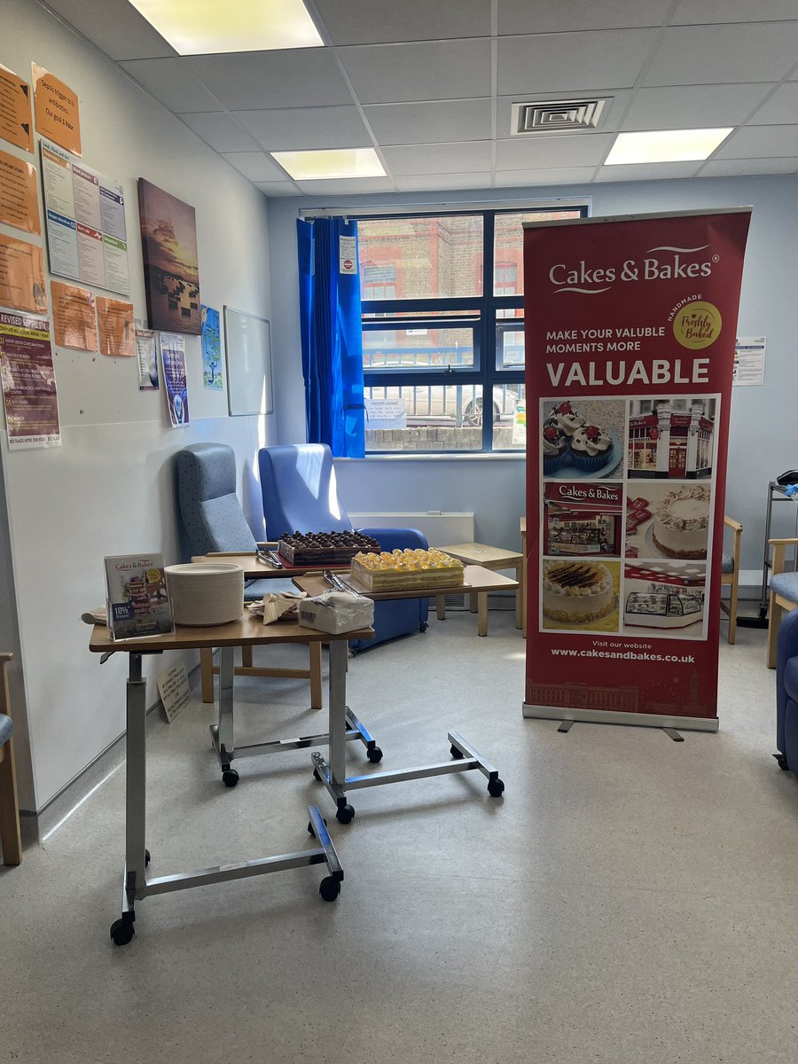 kellyMcgovern21's tweet photo. The fun is not going to stop today. We have events on all day I am looking forward to seeing everyone later for #NursesDay2024 thank you to #cakesandbakes who are donating lovely treats to the hospital today @Pope2Emma @NocontactAb @WestHertsNHS @RaiseWestHerts https://t.co/j2vhkdx41x