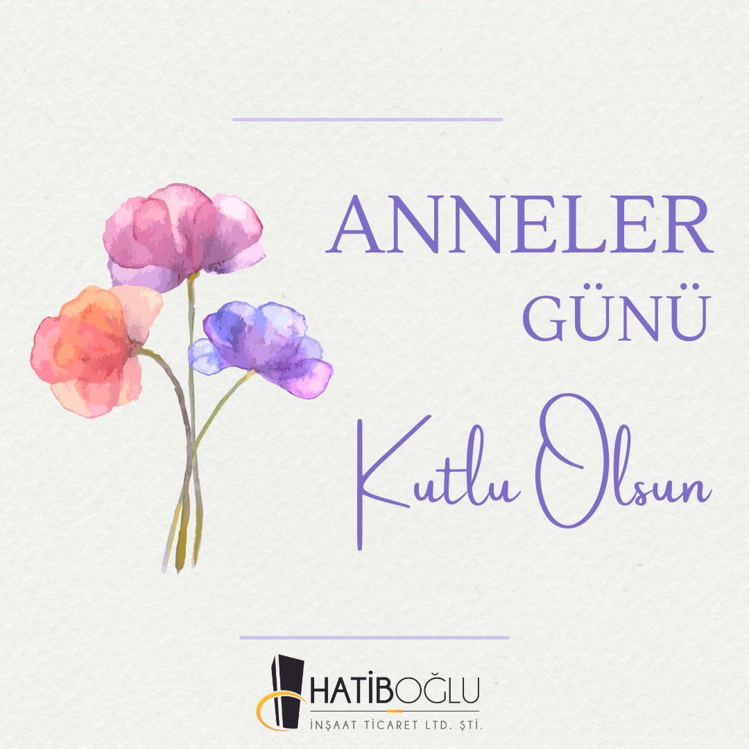 Tüm Annelerin Anneler Günü Kutlu Olsun!

#annelergünü #kutluolsun #hatibogluinsaat
#hatiboglu #ankara #insaatmalzemesi #yapı
#yapımarket #yapımalzemeleri #hırdavat
#toptan #satış #merkezi #rüzgarlıcaddesi