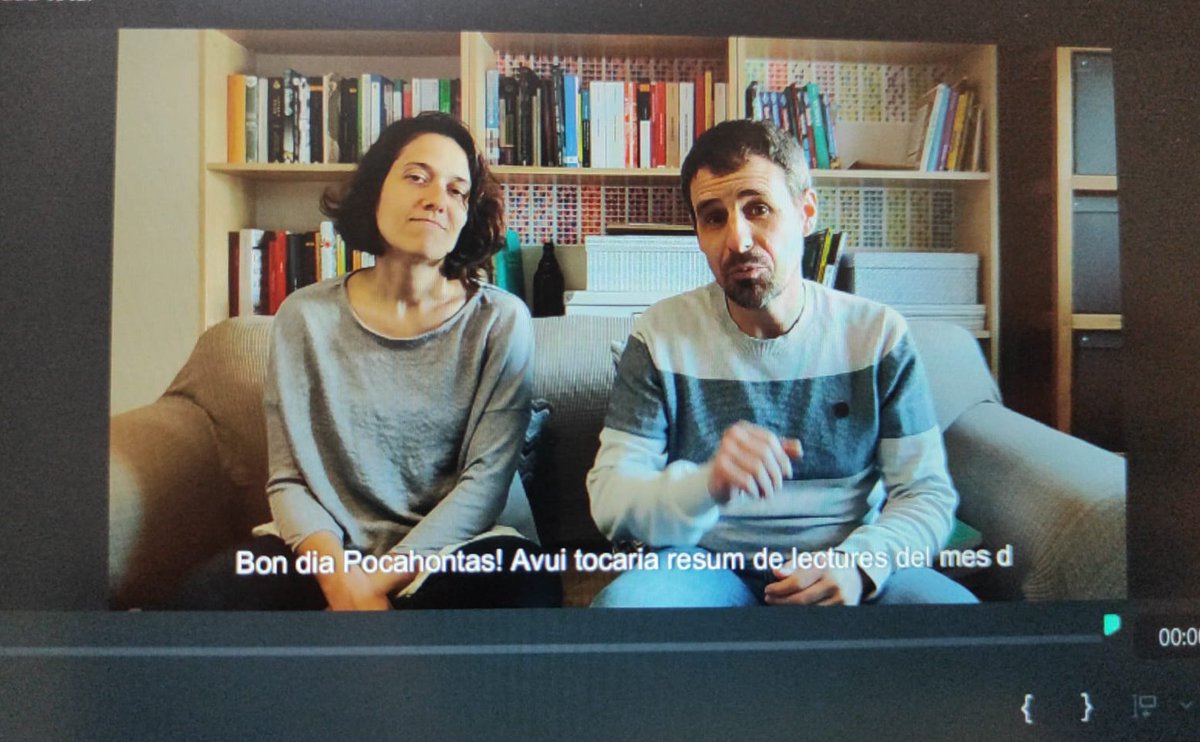 Quan reivindiquem la necessitat d'eines decents de generació automàtica de subtítols en català, és per coses com aquesta 😂. Solem començar els vídeos dient 'Bon dia bookhunters'...