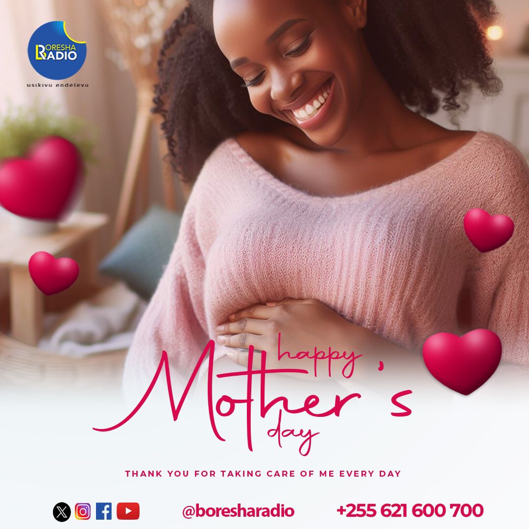 🎶 Tune in and celebrate the heartbeat of our lives this Mother's Day! 🌸 #MomMagic #GratefulHeart #BoreshaRadio #MothersDay boresha.live
