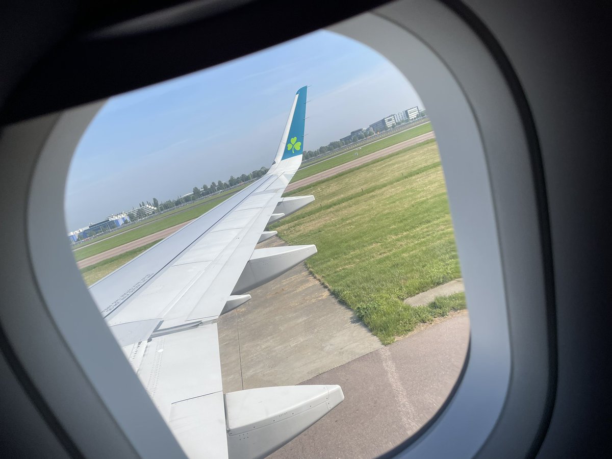 Just landed next stop Wembley