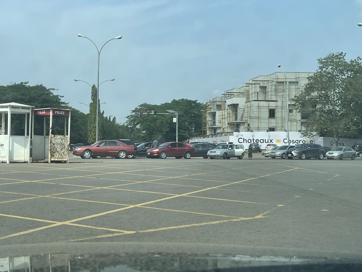 If you go around Abuja on a Sunday you will know it is hypocritical to blame only muslims for causing inconvenience by blocking roads on worship days. This is a church in Wuse 2. They do it every Sunday.