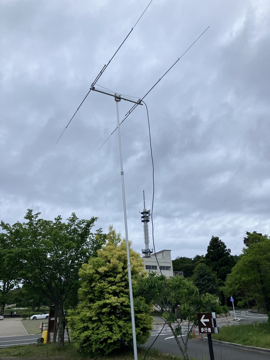 CQ ing on 50.160Mhz at 静岡市清水区日本平 聴こえておりましたら、お声がけください🙇‍♂️