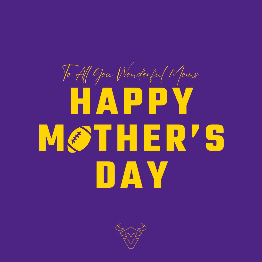 Happy #MothersDay 💜 #ViennaVikings #PurpleReign